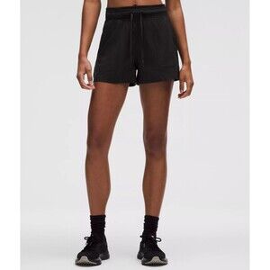 Lululemon Dance Studio High-Rise Short 3.5" Black Size 10 LW7CCGS